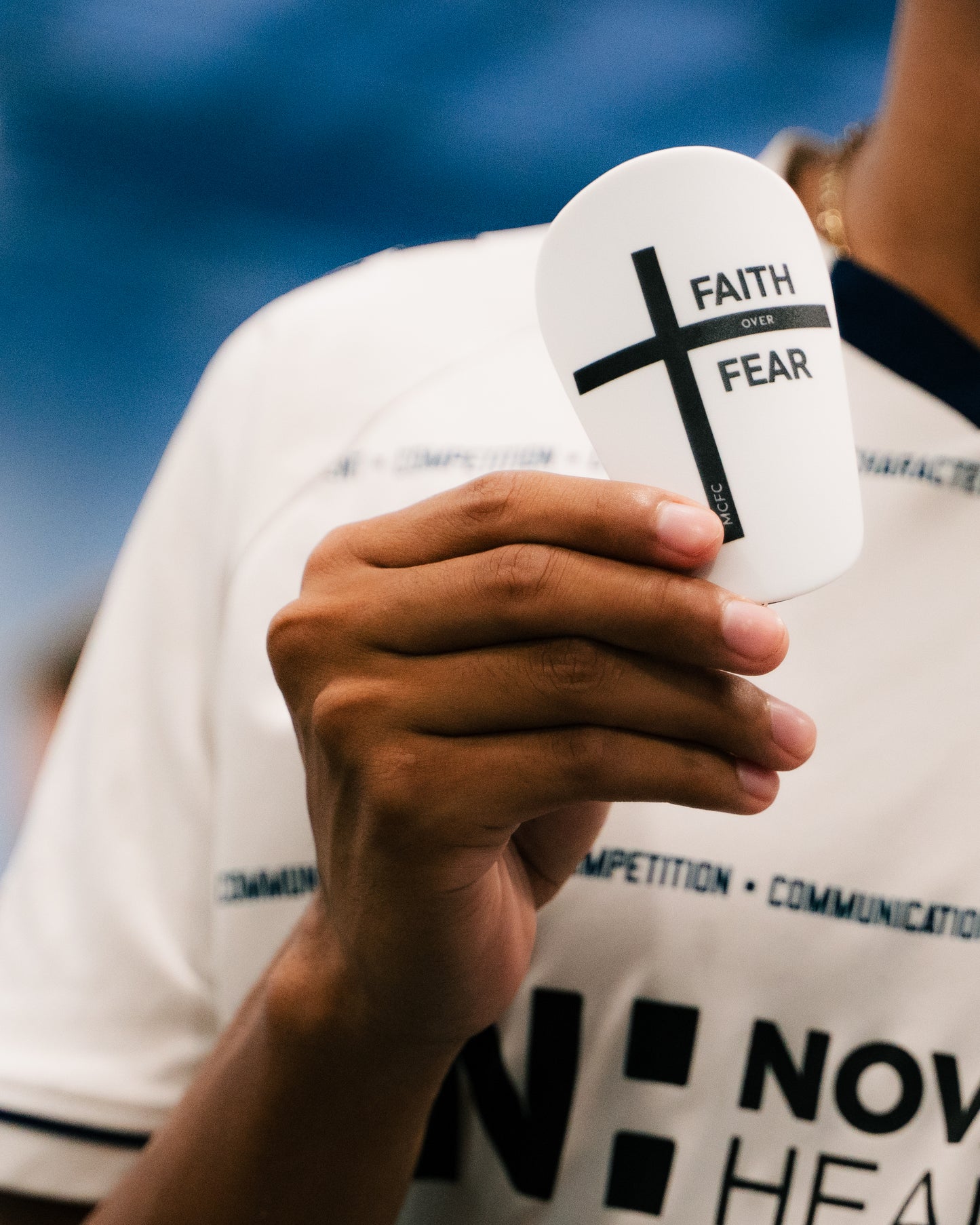FAITH OVER FEAR Mini Shinguards (10x6)