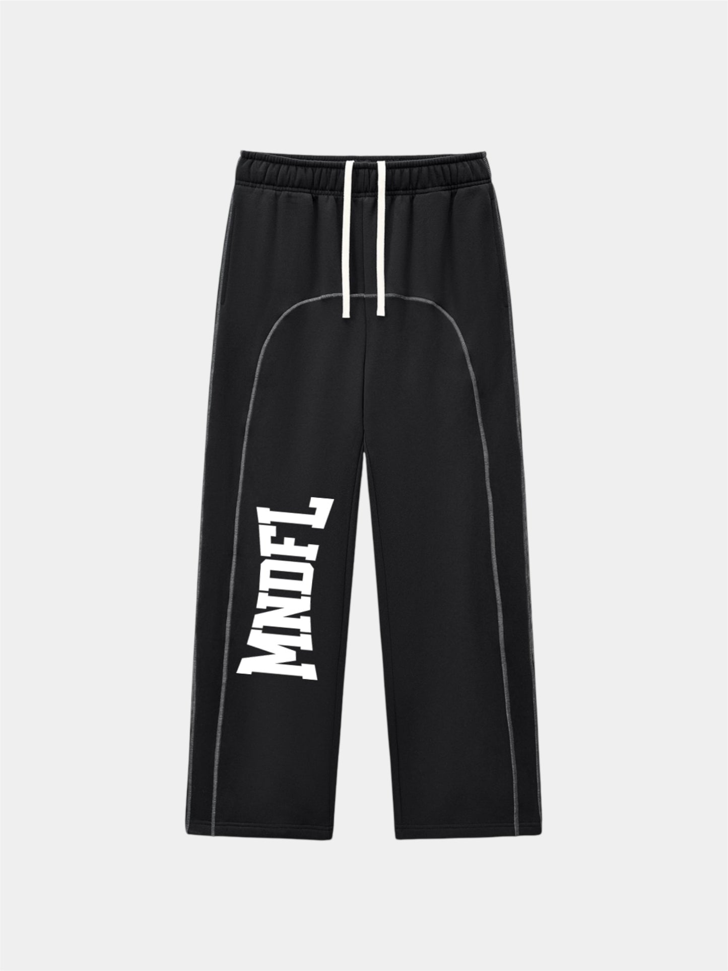 STITCHED FLEECE SWEATPANTS